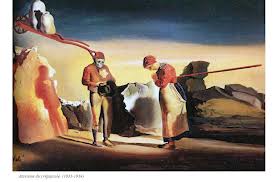 L'Angelus de Millet d'après Dali. 