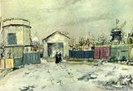 la tour des philosophes, utrillo