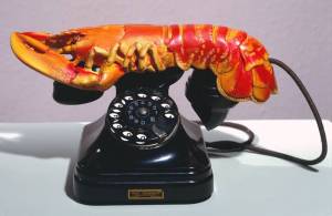 Telephone-Homard, 1936, Salvador Dalí 