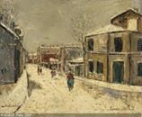 utrillo, la rue du mont cenis